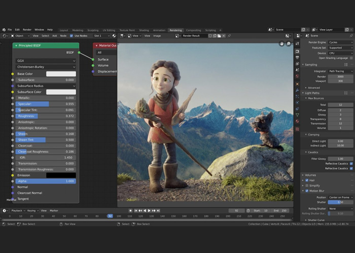 Blender 永久免费开源3D软件最新版下载-LUOYUDONG